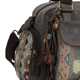 Cartera Para Mujer Papel Tzeltal Bag Gris Rockford Gris