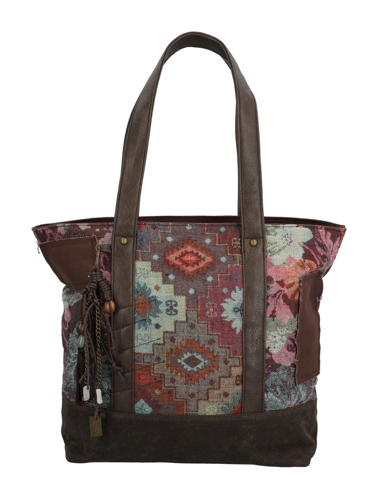 Mochila Para Mujer Textil Fauii Tote Marrón Rockford Marrón