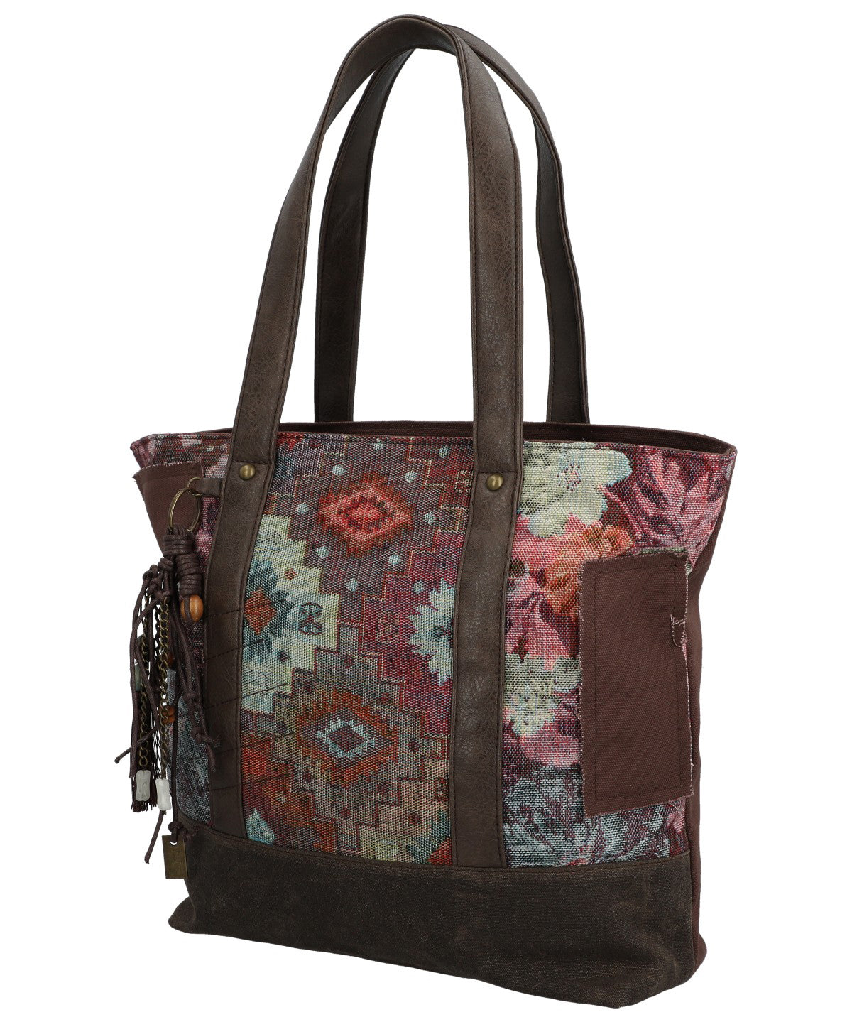 Mochila Para Mujer Textil Fauii Tote Marrón Rockford Marrón