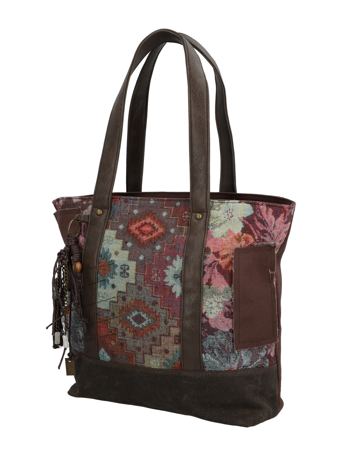 Mochila Para Mujer Textil Fauii Tote Marrón Rockford Marrón