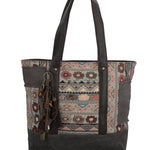 Cartera Para Mujer Textil Fauii Tote Gris Rockford Gris