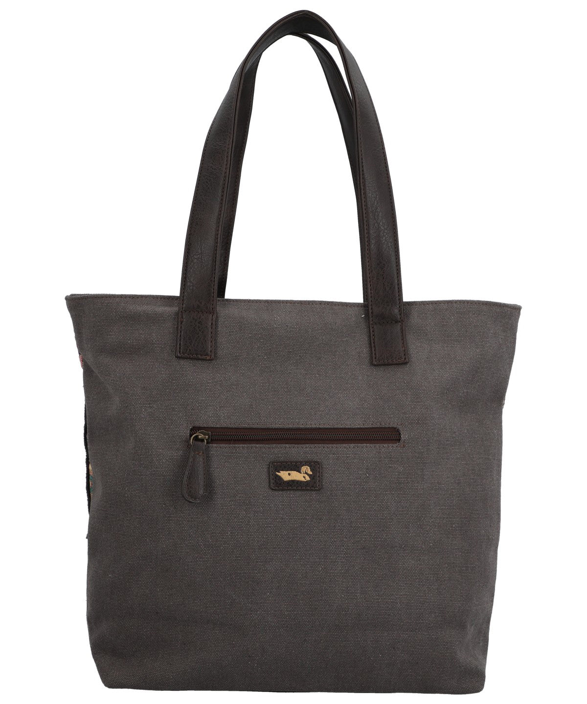 Cartera Para Mujer Textil Fauii Tote Gris Rockford Gris