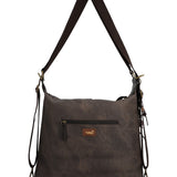 Cartera Para Mujer Textil Inti Hobo Marrón Rockford Marrón