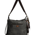 Cartera Para Mujer Textil Inti Hobo Gris Rockford Gris
