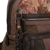 Mochila Para Mujer Textil Carmin Back Marrón Rockford Marrón