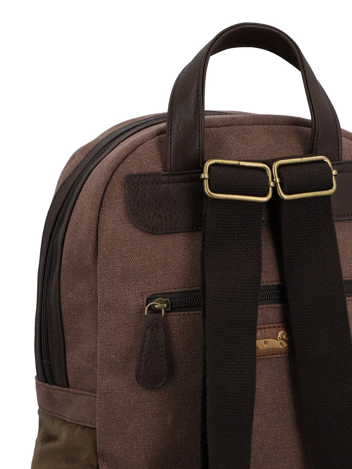 Mochila Para Mujer Textil Carmin Back Marrón Rockford Marrón