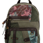 Mochila Para Mujer Textil Carmin Back Verde Rockford Verde