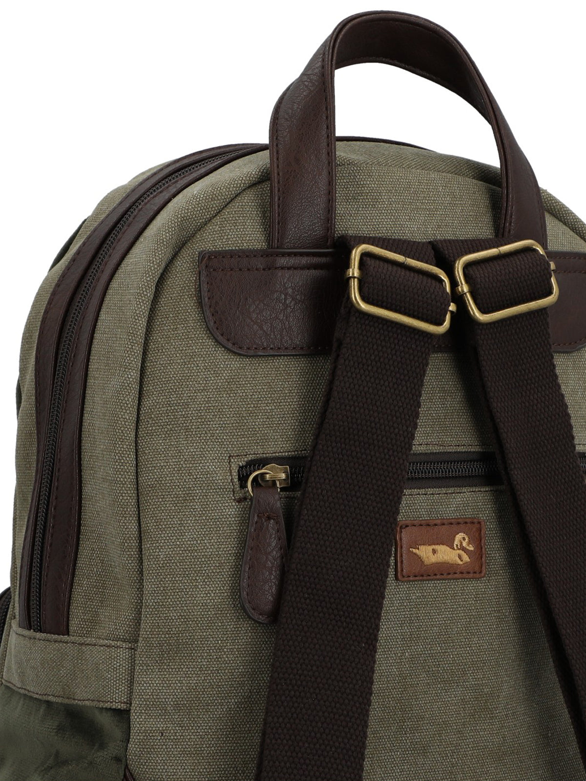 Mochila Para Mujer Textil Carmin Back Verde Rockford Verde