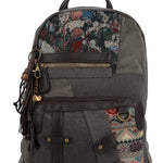 Mochila Para Mujer Textil Carmin Back Gris Rockford Gris