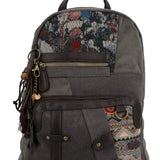 Mochila Para Mujer Textil Carmin Back Gris Rockford Gris