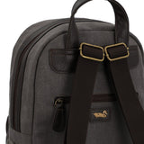 Mochila Para Mujer Textil Carmin Back Gris Rockford Gris