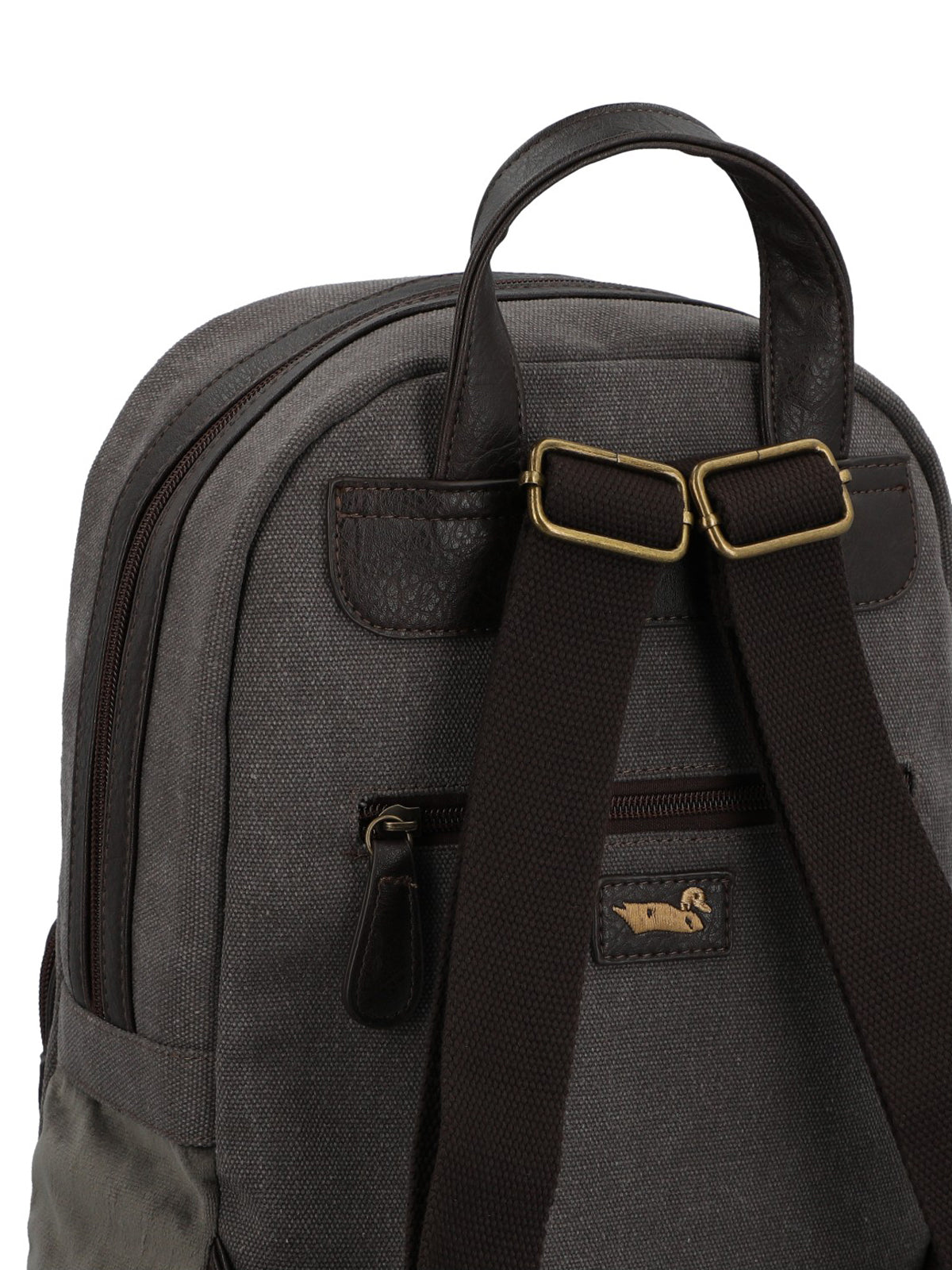 Mochila Para Mujer Textil Carmin Back Gris Rockford Gris