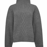 Sweater Lana/Nylon Mujer Kun Rockford