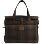 Maletín Unisex Canvas Engrasado Inglés Y Cuero Uk Cambridge Bag Marrón Rockford Marrón