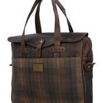 Maletín Unisex Canvas Engrasado Inglés Y Cuero Uk Cambridge Bag Marrón Rockford Marrón