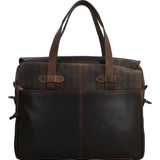Maletín Unisex Canvas Engrasado Inglés Y Cuero Uk Cambridge Bag Marrón Rockford Marrón