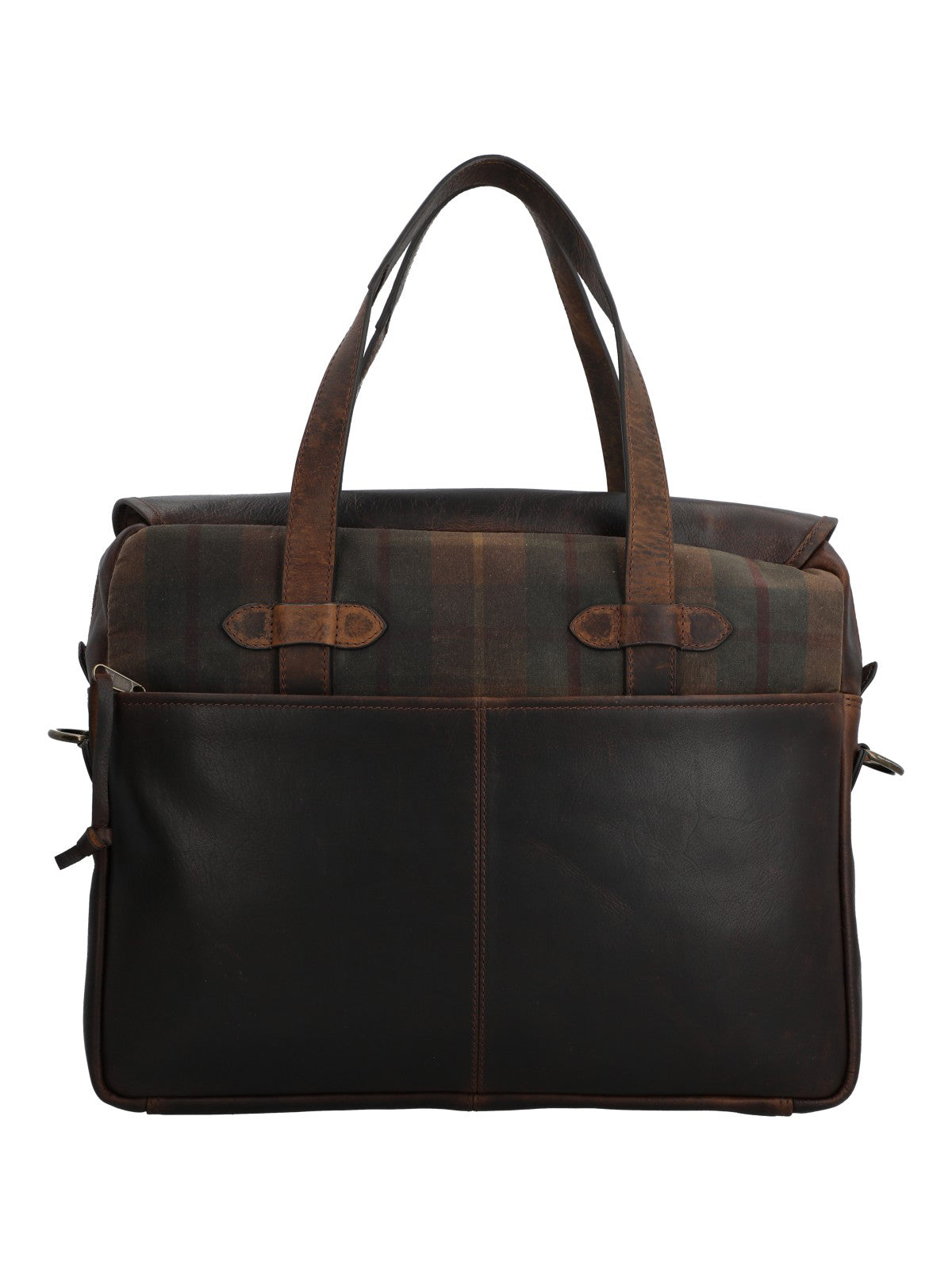 Maletín Unisex Canvas Engrasado Inglés Y Cuero Uk Cambridge Bag Marrón Rockford Marrón