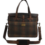 Maletín Unisex Canvas Engrasado Inglés Y Cuero Uk Cambridge Bag Marrón Rockford Marrón