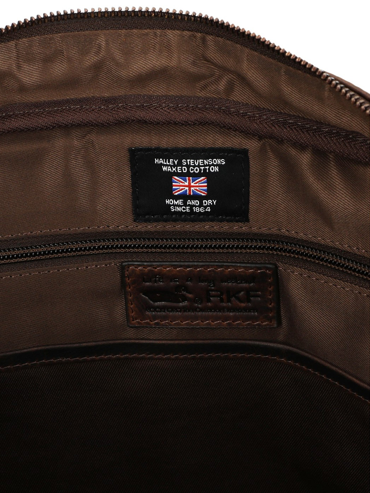 Maletín Unisex Canvas Engrasado Inglés Y Cuero Uk Cambridge Bag Marrón Rockford Marrón