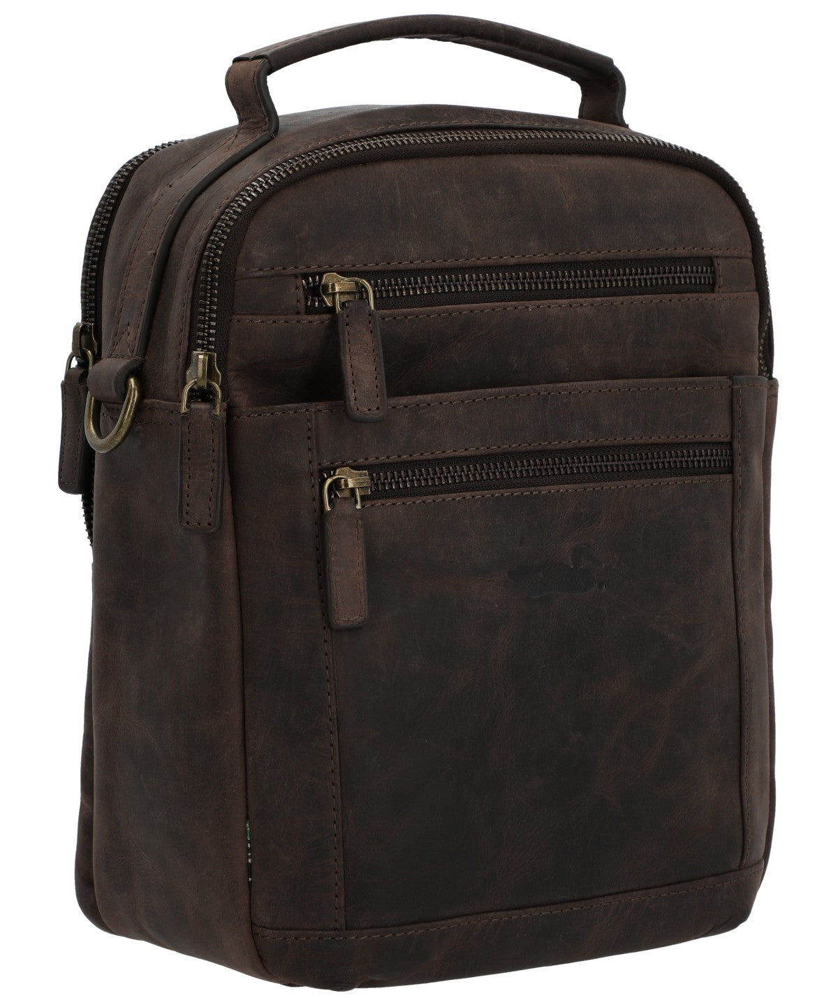 Maletín Unisex Cuero Ks Russell Cross Marrón Rockford Marrón