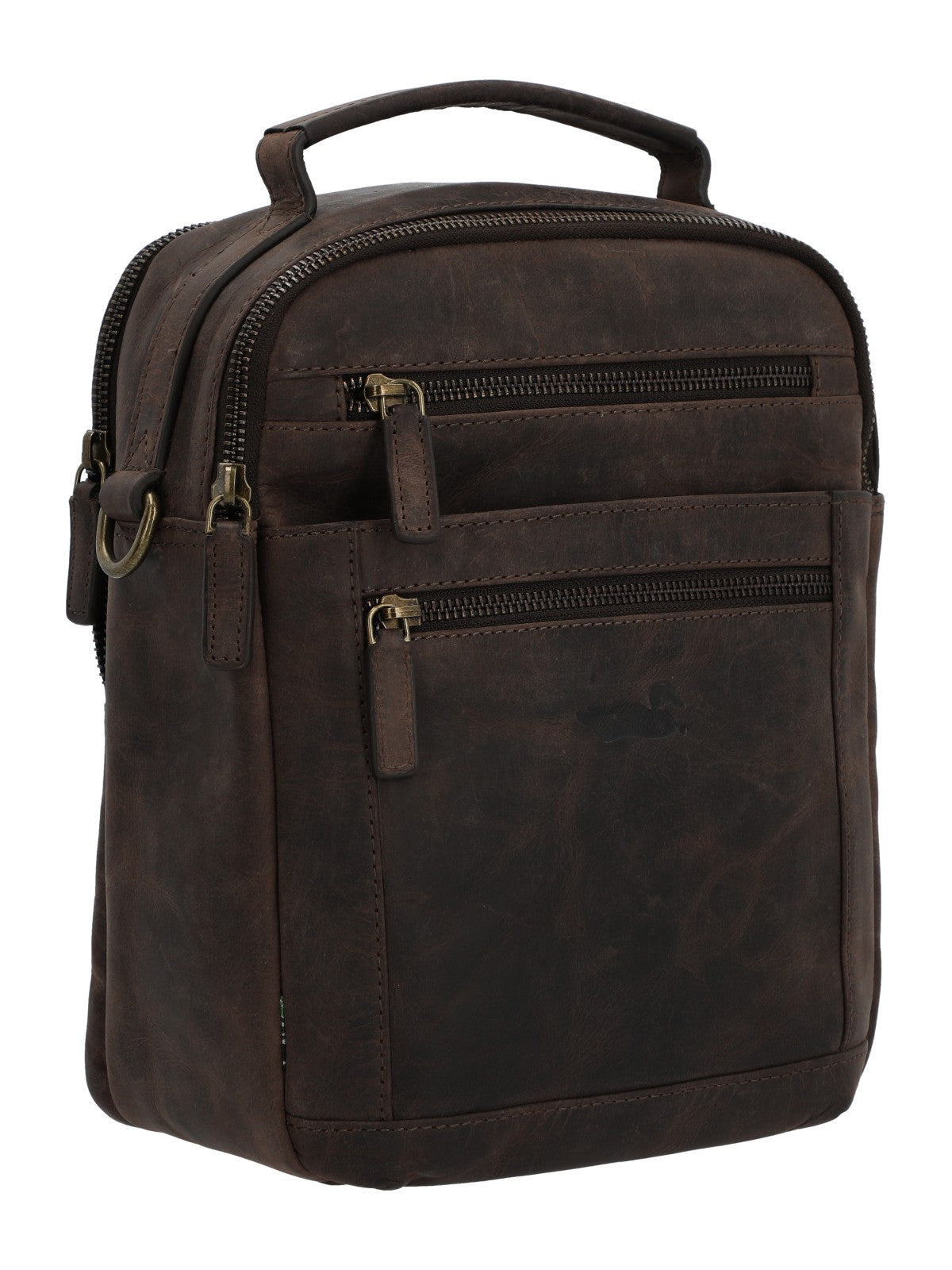 Maletín Unisex Cuero Ks Russell Cross Marrón Rockford Marrón