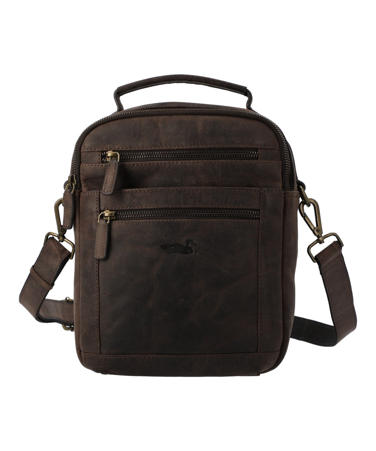 Maletín Unisex Cuero Ks Russell Cross Marrón Rockford Marrón