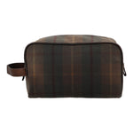 Neceser Unisex Canvas Engrasado Inglés Y Cuero Uk Windsor Toiletry Marrón Rockford Marrón