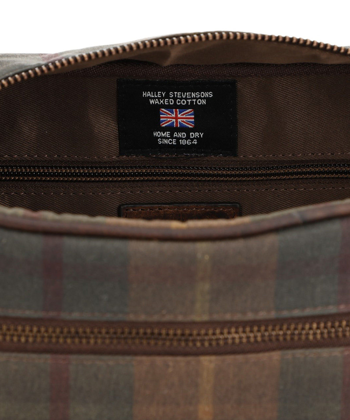 Neceser Unisex Canvas Engrasado Inglés Y Cuero Uk Windsor Toiletry Marrón Rockford Marrón